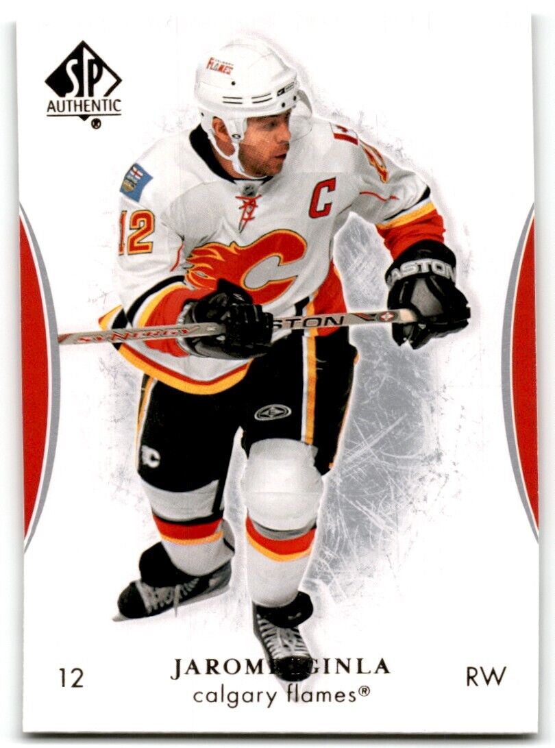 2007-08 SP Authentic Jarome Iginla Calgary Flames #73