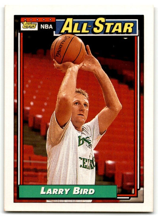 1992-93 Topps All-Star Larry Bird Boston Celtics #100