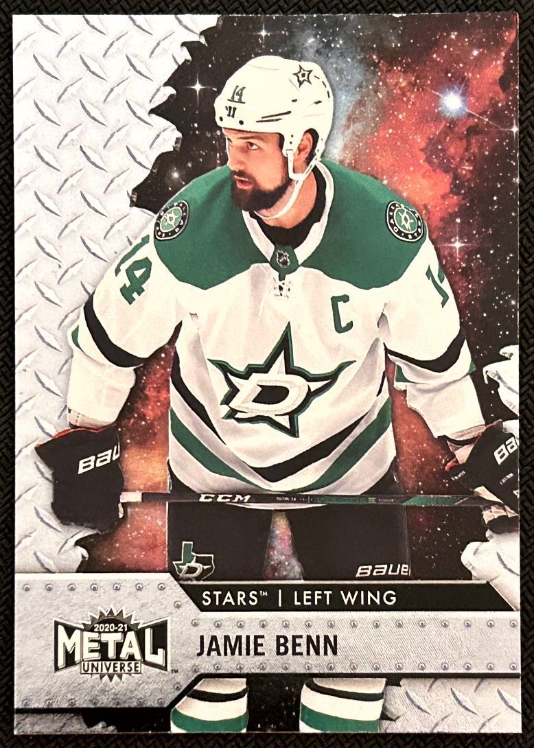 2020-21 Skybox Metal Universe Jamie Benn Dallas Stars #14