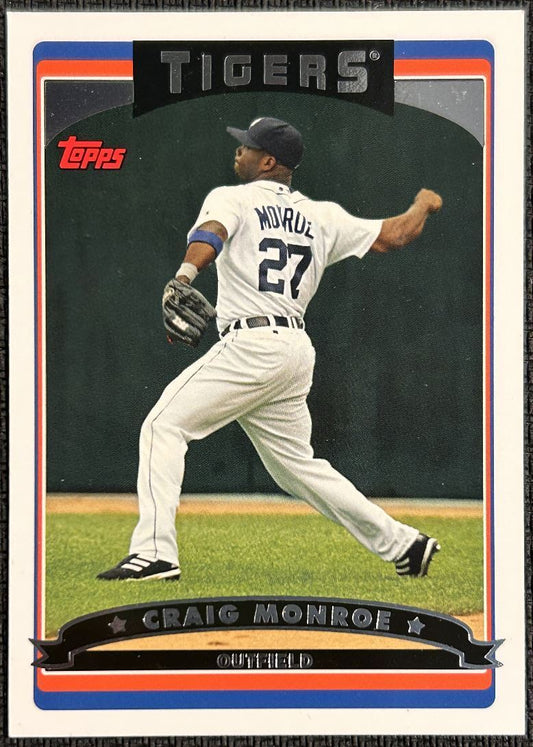 2006 Topps Craig Monroe Detroit Tigers #442