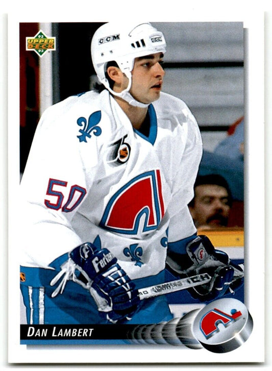 1992-93 Upper Deck Dan Lambert Quebec Nordiques #251