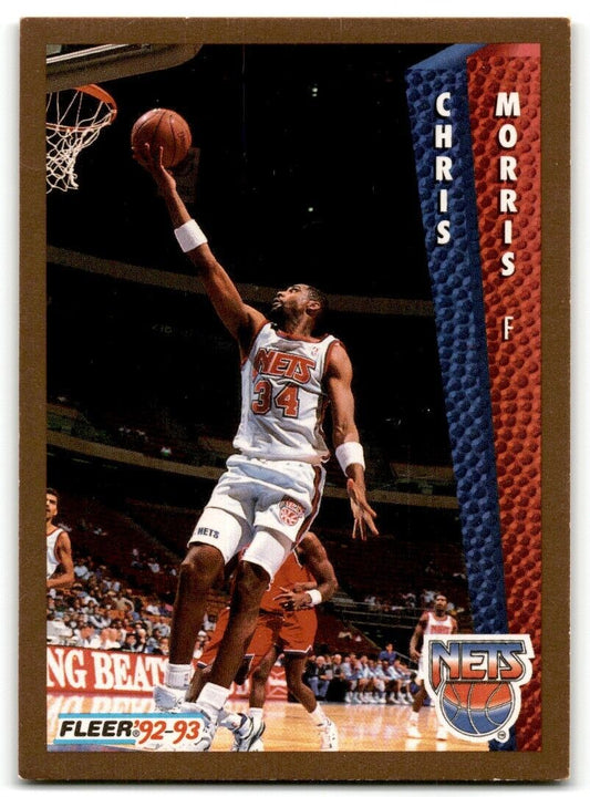 1992-93 Fleer Chris Morris New Jersey Nets #146