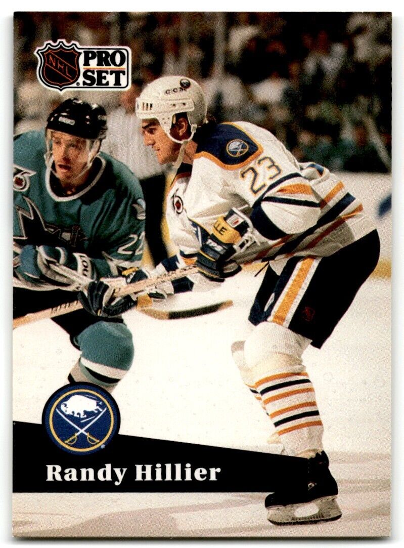 1991-92 Pro Set Randy Hillier Buffalo Sabres #360