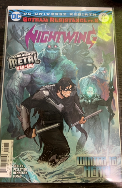 NIGHTWING #29 Sejic Regular Cover Dark Nights Metal DC 2017 Batman Who Laughs