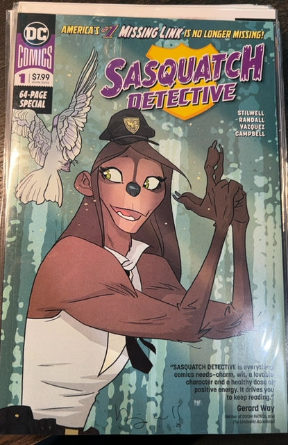 Sasquatch Detective #1 DC comics