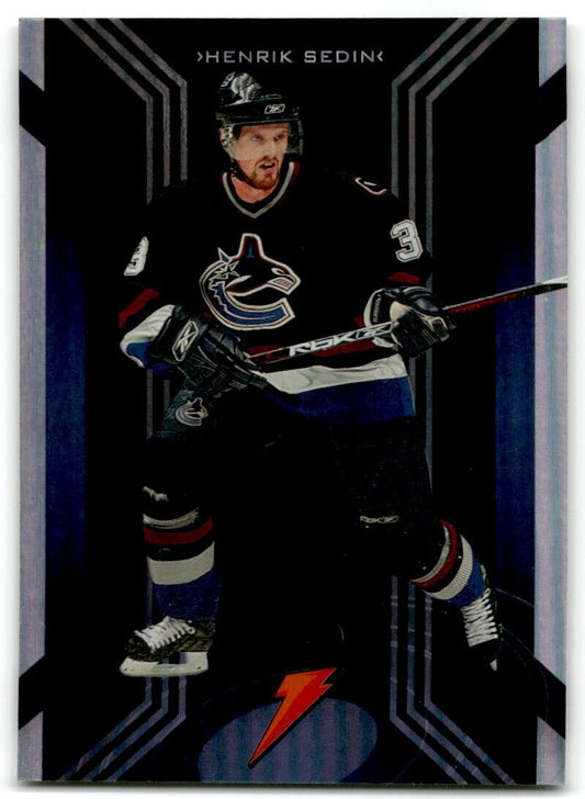 2006-07 Upper Deck Gatorade Henrik Sedin Vancouver Canucks #79