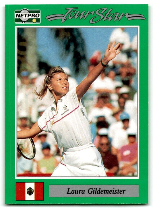 1991 Protennis player Cards Netpro Tour Star Laura Gildemeister #74