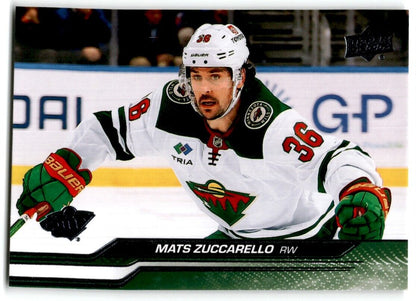 2023-24 Upper Deck Mats Zuccarello Minnesota Wild #337