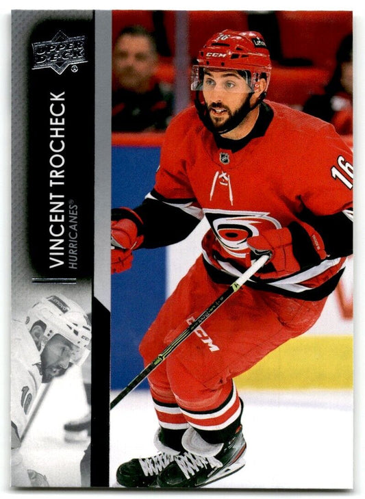 2021-22 Upper Deck Vincent Trocheck Carolina Hurricanes #288