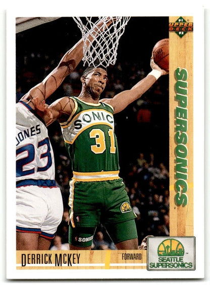 1991-92 Upper Deck Derrick McKey Seattle SuperSonics #361