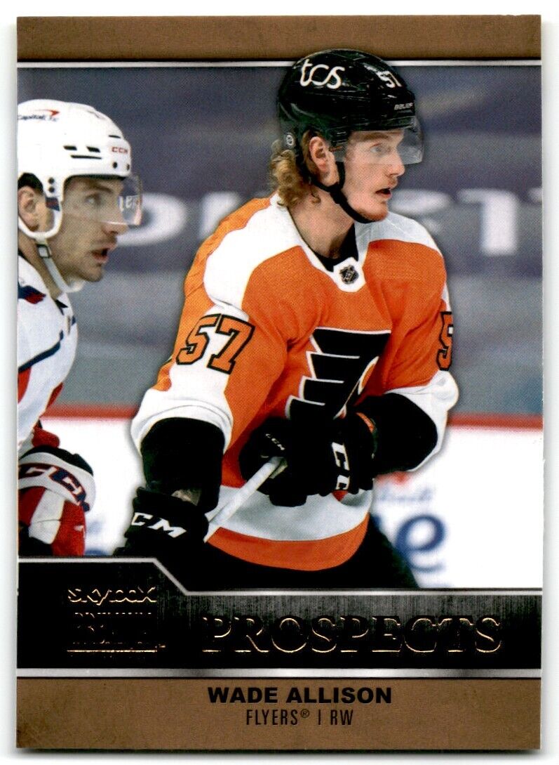 2021-22 Skybox Metal Universe Premium Prospects Wade Allison Rookie Philadelphia