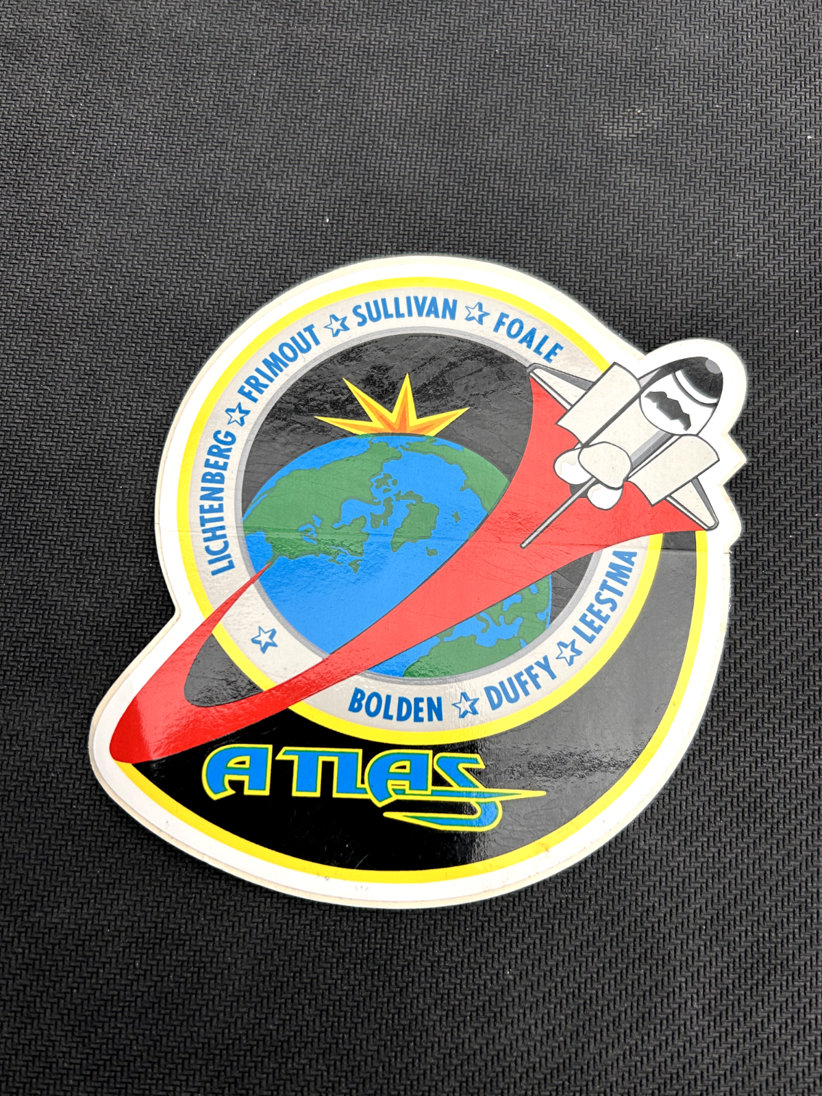 NASA 4 inches Space Shuttle STS-45 mission decal vinyl - sticker