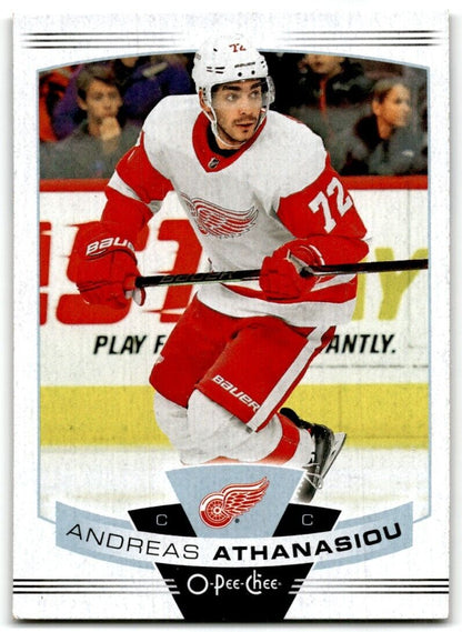 2019-20 O-Pee-Chee Andreas Athanasiou Detroit Red Wings #224