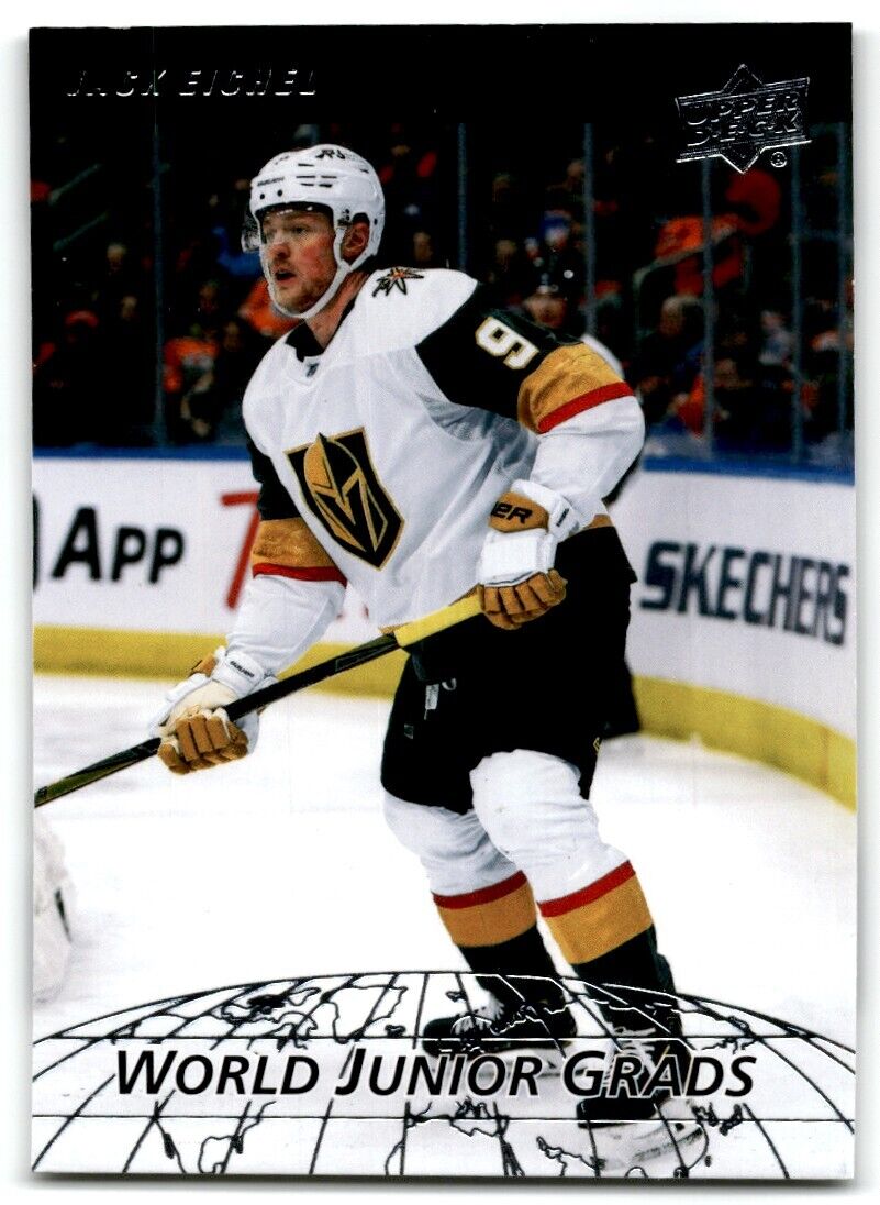 2022-23 Upper Deck World Junior Grads Jack Eichel Vegas Golden Knights #WG-15