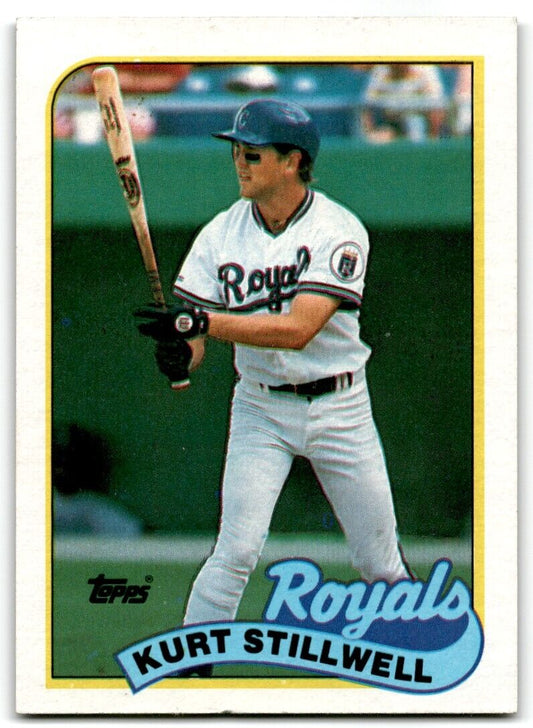 1989 Topps Kurt Stillwell Kansas City Royals #596