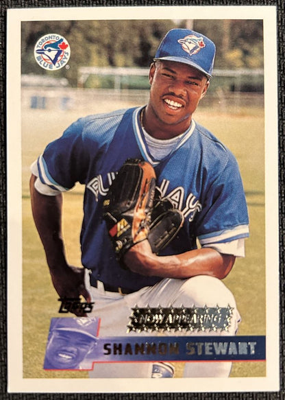 1996 Topps Shannon Stewart Toronto Blue Jays #343