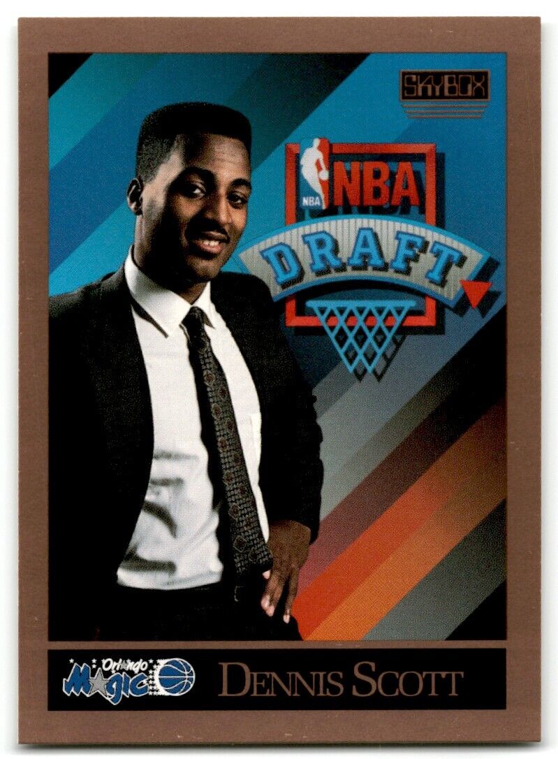 1990-91 SkyBox Dennis Scott Rookie Orlando Magic #363