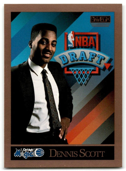 1990-91 SkyBox Dennis Scott Rookie Orlando Magic #363