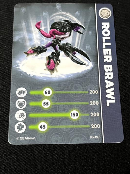 Activision Skylanders Swap Force Trading Card Roller Brawl