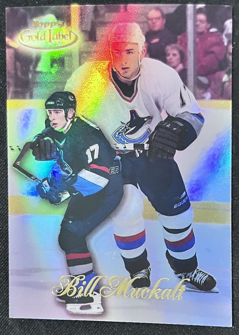 1998-99 Topps Gold Label Bill Muckalt Vancouver Canucks #73