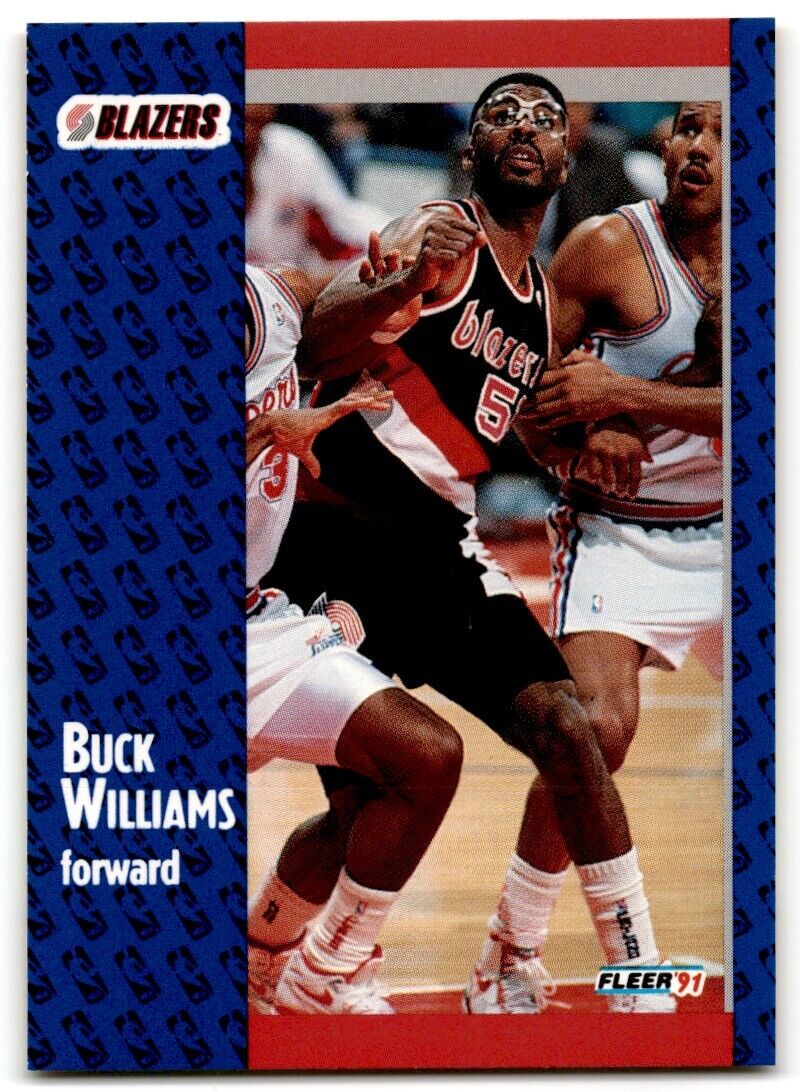 1991-92 Fleer Buck Williams Portland Trail Blazers #173