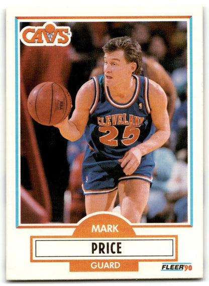 1990-91 Fleer Mark Price Cleveland Cavaliers #36