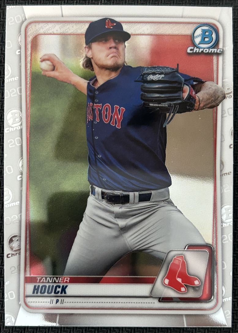 2020 Bowman Chrome Prospects Tanner Houck Boston Red Sox #BCP-64