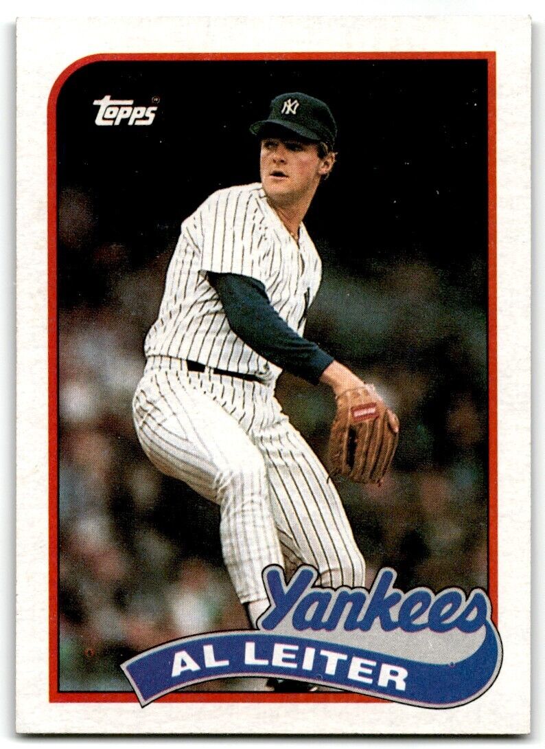 1989 Topps Al Leiter New York Yankees #659