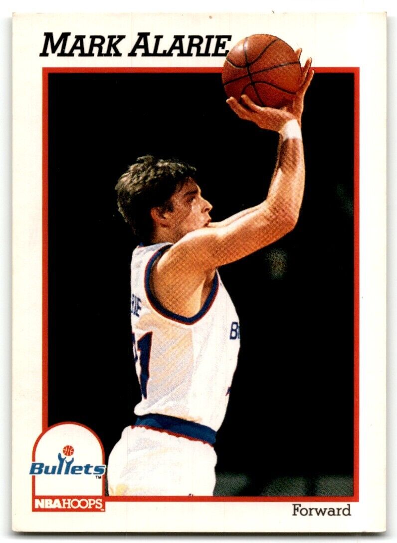 1991-92 Hoops Mark Alarie Washington Bullets #444