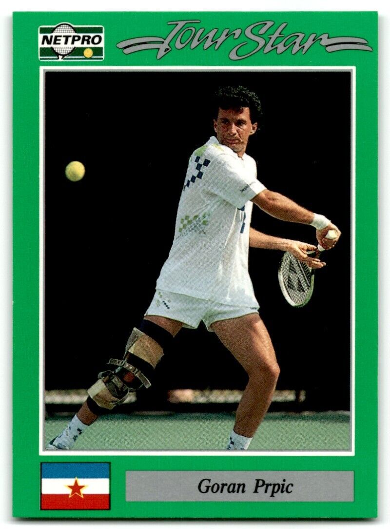 1991 Protennis player Cards Netpro Tour Star Goran Prpic #23