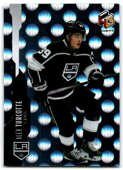 2021-22 Upper Deck HoloGrFx Rookies Alex Turcotte Los Angeles Kings #HG-8