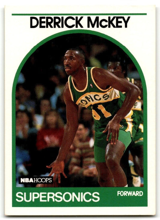 1989-90 Hoops Derrick McKey Seattle SuperSonics #233