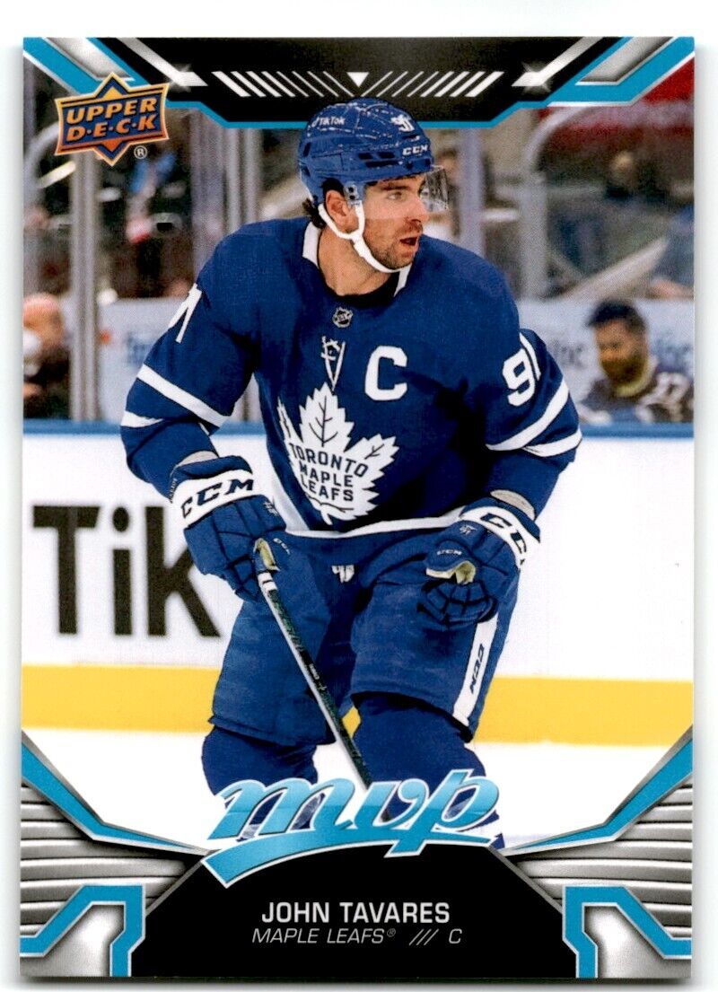 2022-23 Upper Deck MVP John Tavares Toronto Maple Leafs #125