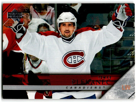 2005-06 Upper Deck Tomas Plekanec Montreal Canadiens #351