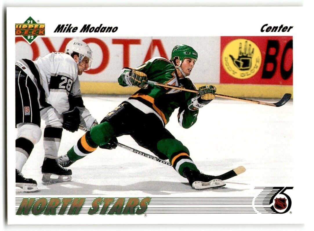 1991-92 Upper Deck Mike Modano Minnesota North Stars #160A