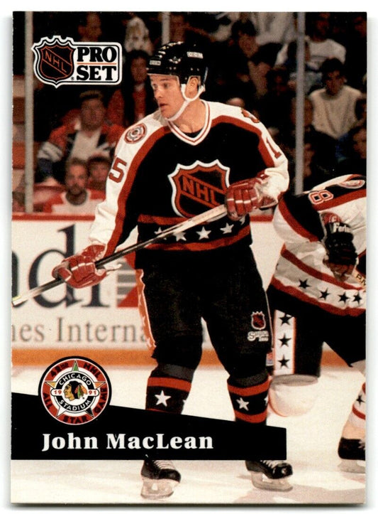 1991-92 Pro Set John MacLean New Jersey Devils #307