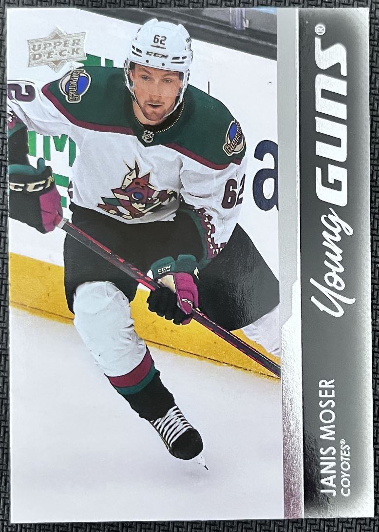 2021-22 Upper Deck Janis Moser Rookie Arizona Coyotes #712