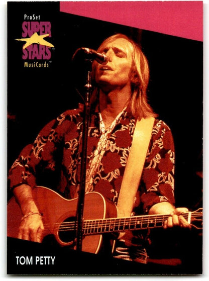 1991-92 ProSet Super Stars MusiCard Tom Petty #217