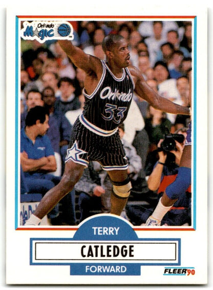 1990-91 Fleer Terry Catledge Orlando Magic #133