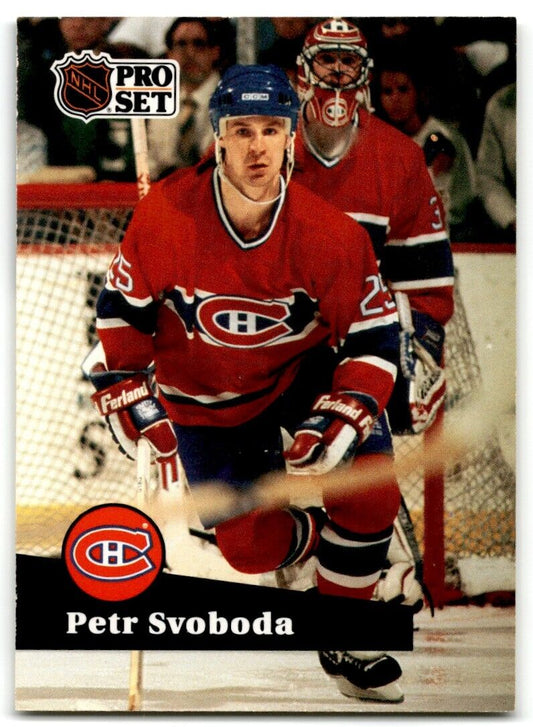 1991-92 Pro Set Petr Svoboda Montreal Canadiens #123