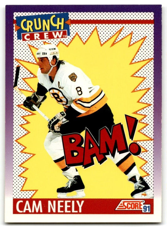 1991-92 Score American Cam Neely Boston Bruins #301