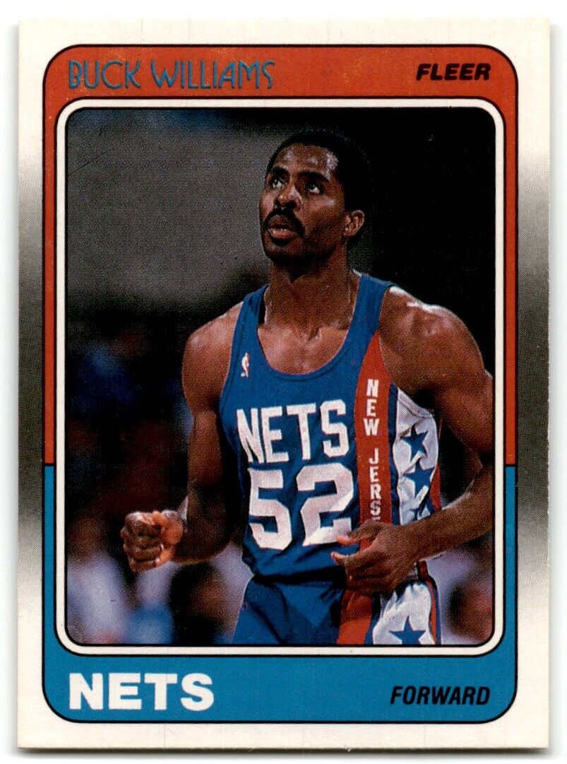 1988-89 Fleer Buck Williams New Jersey Nets #79