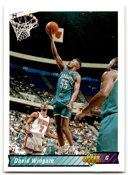 1992-93 Upper Deck David Wingate Charlotte Hornets #114