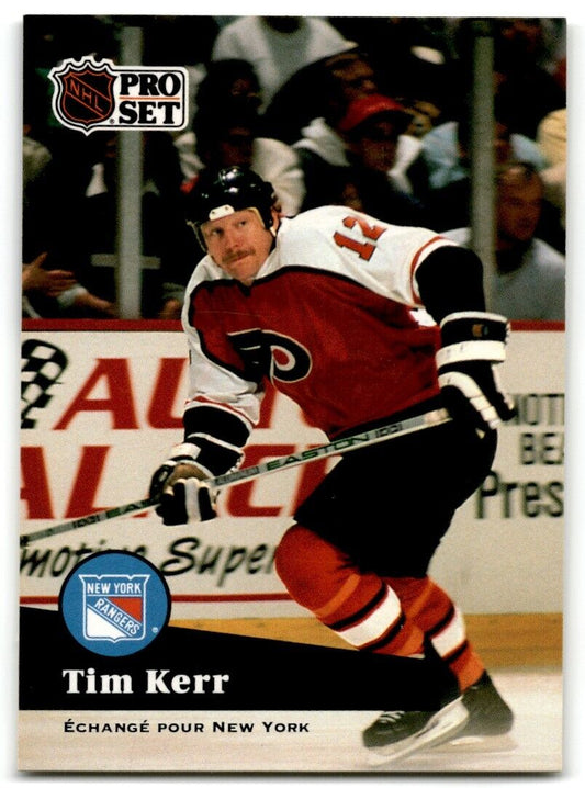 1991-92 Pro Set Tim Kerr New York Rangers #180