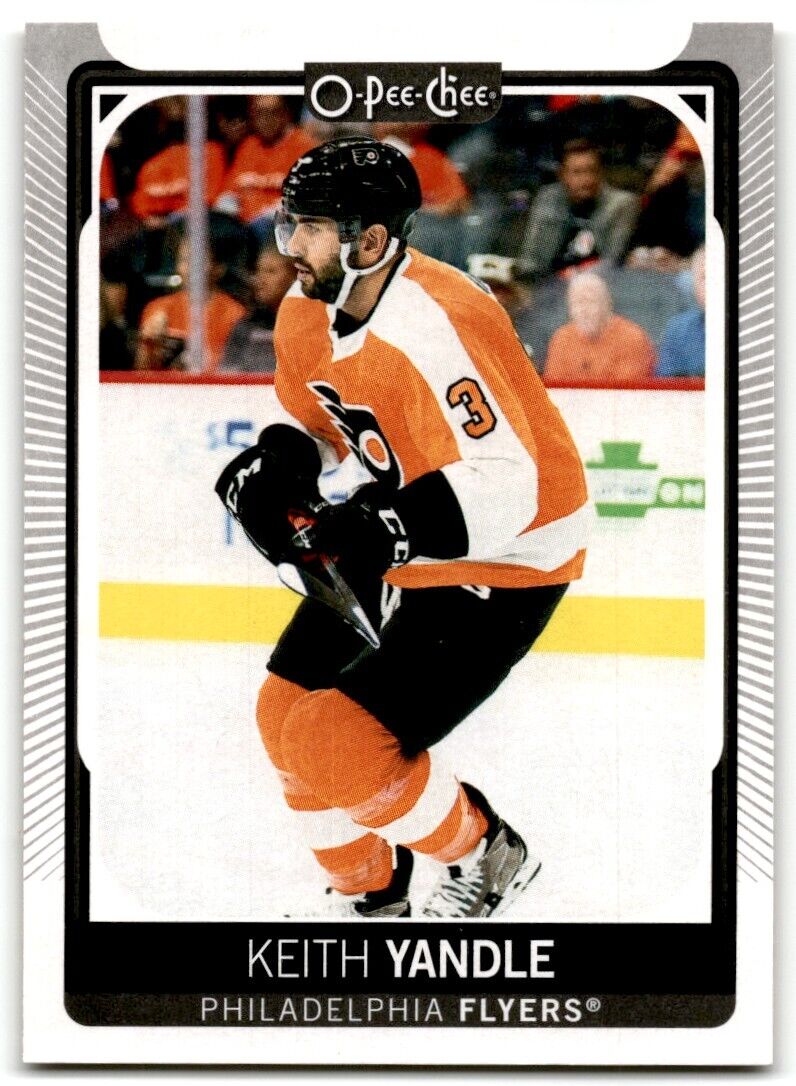 2021-22 Upper Deck 2021-22 O-Pee-Chee Update Keith Yandle Philadelphia Flyers