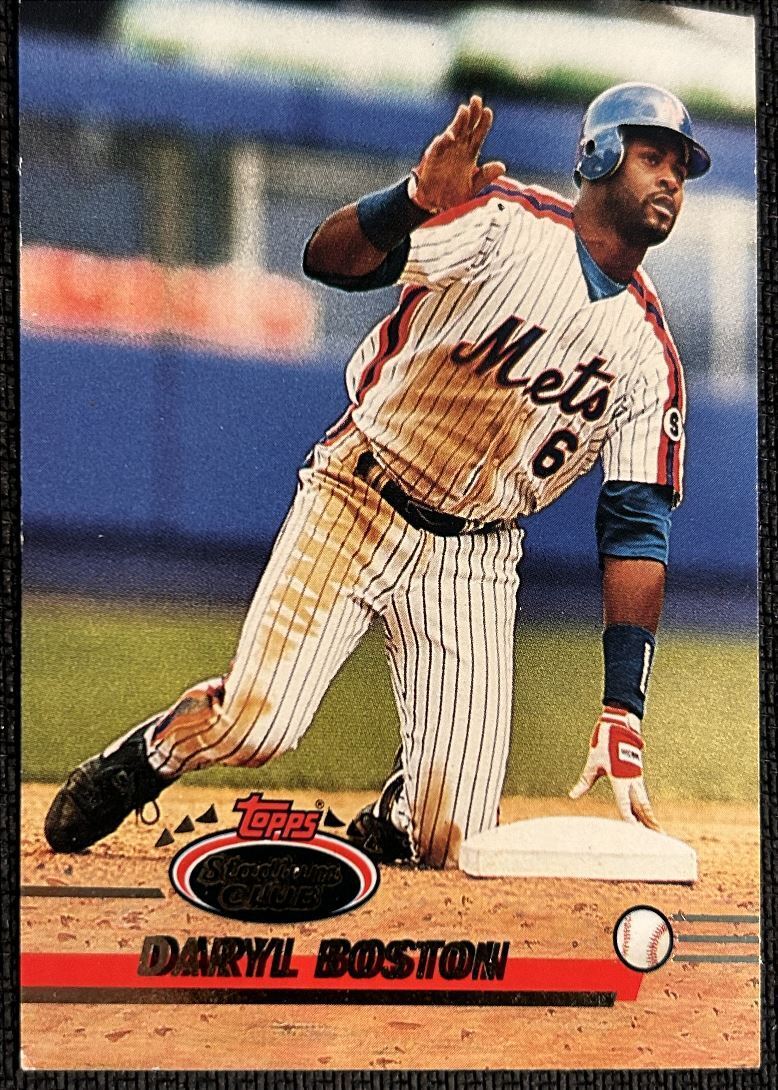 1993 Topps Stadium Club Daryl Boston New York Mets #3