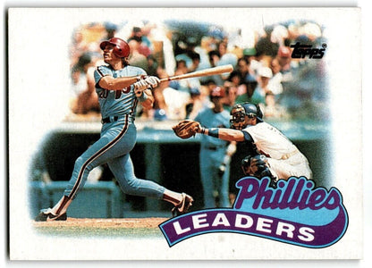 1989 Topps Philadelphia Phillies/Mike Schmidt Philadelphia Phillies #489