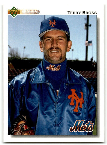 1992 Upper Deck Terry Bross New York Mets #531