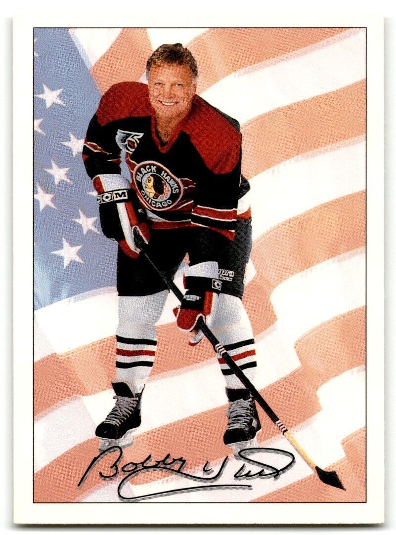 1991-92 Ultimate Original 6 Bobby Hull Chicago Blackhawks #77