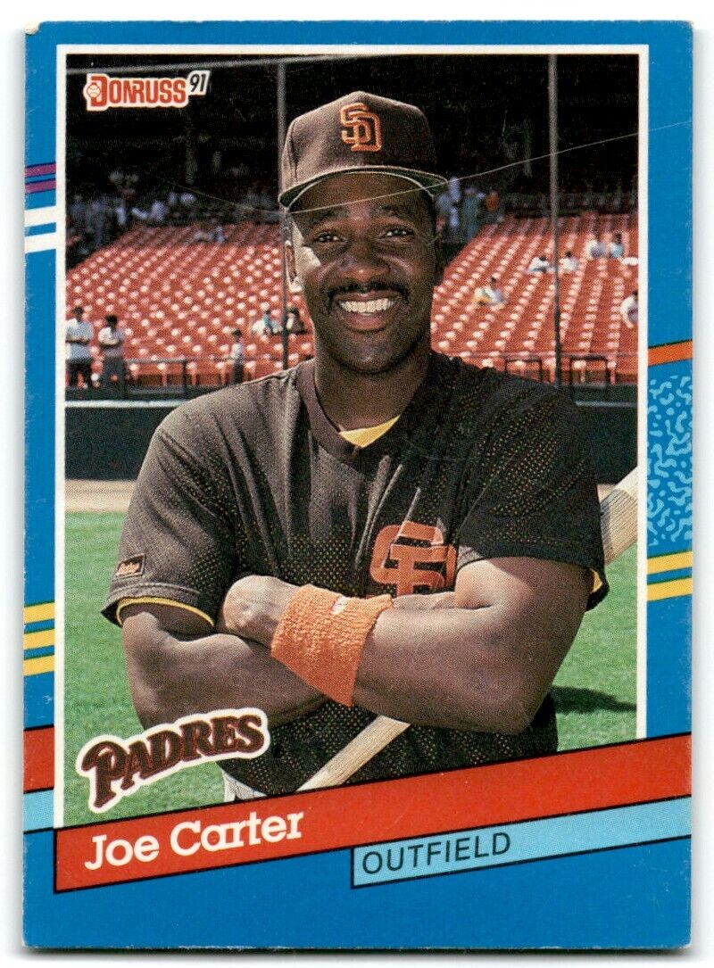 1991 Donruss Joe Carter San Diego Padres #298